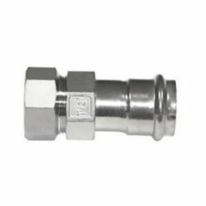 Муфта разборная В-пресс 18 x 3/4" нержавеющая сталь IBP