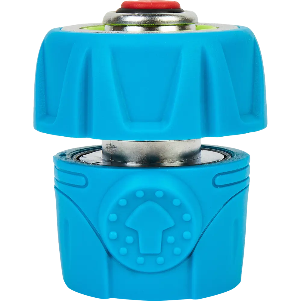 PALISAD LUXE - Быстросъемный алюминиевый соединитель для шланга 3/4" с аквастопом 89342201 STLM-0964974 - Вид №2