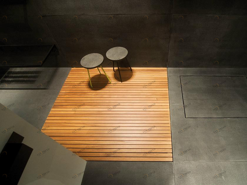 Moab80 Решетчатый душевой поддон из тикового дерева sun-id-1365263