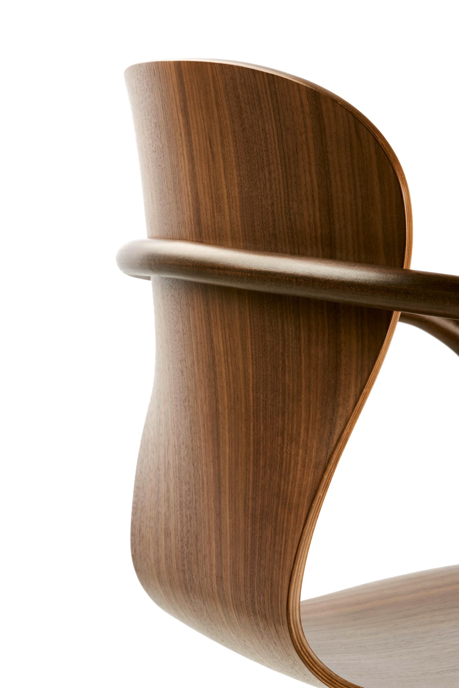 Деревянный стул с колесами с подлокотниками THONET S 220 ARCH-00139478 - Вид №6