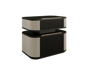 Прямоугольная тумбочка с ящиками