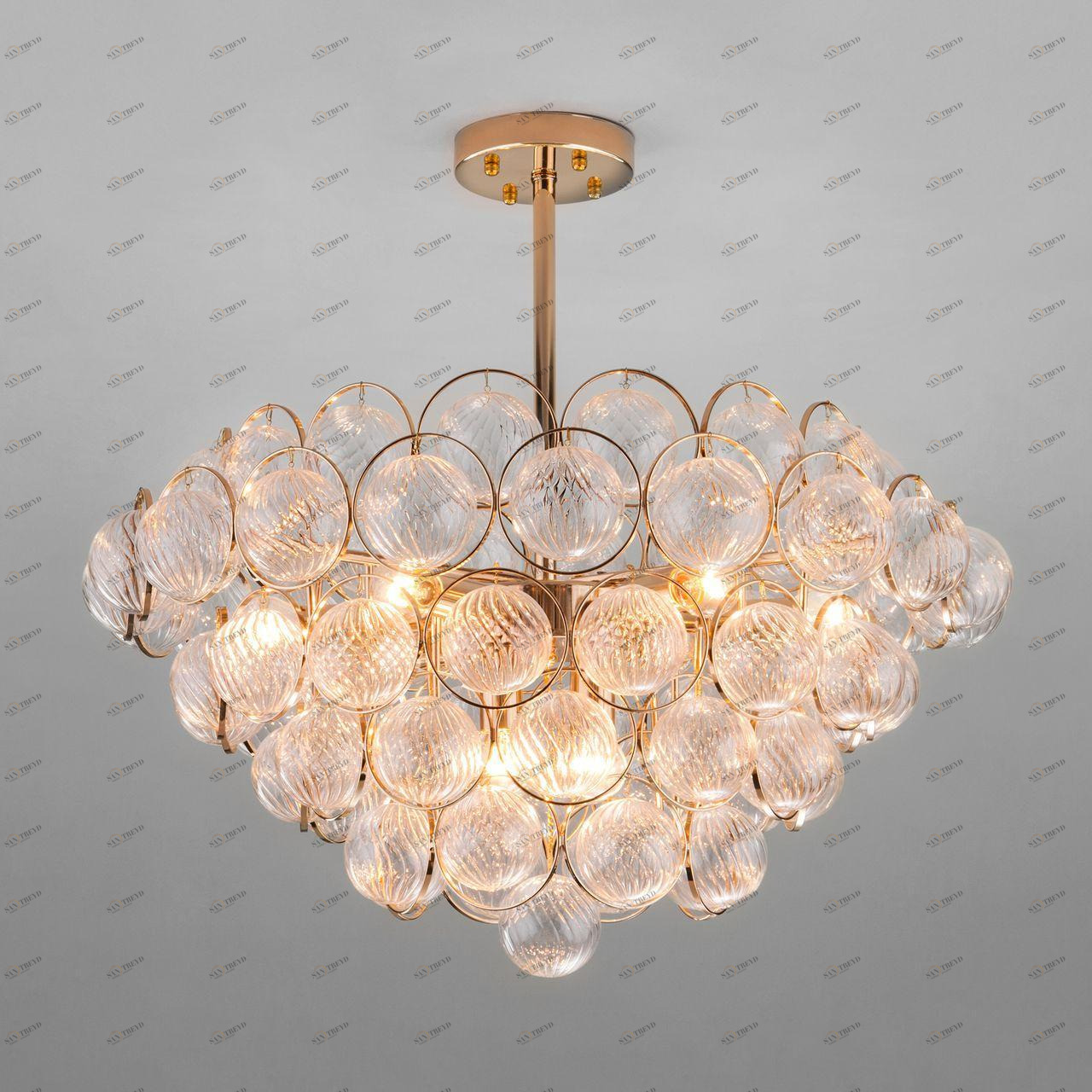 Подвесная люстра Bogates Sienna 295/10 золото BOGATES ДИЗАЙНЕРСКИЕ, SIENNA 188020 Золотой 