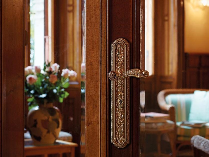 LINEA CALI' Латунная ручка с замком в стиле Людовика xiv Jardin sun-id-1370539 - Вид №1