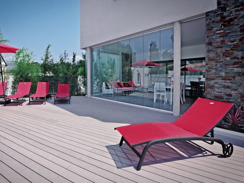 MV Living Складная раздвижная дверь из стекла алюминий Vetrate paravento sun-id-1415319 - Вид №4