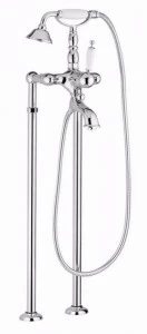 tender rain Напольный смеситель для ванны из латуни в винтажном стиле