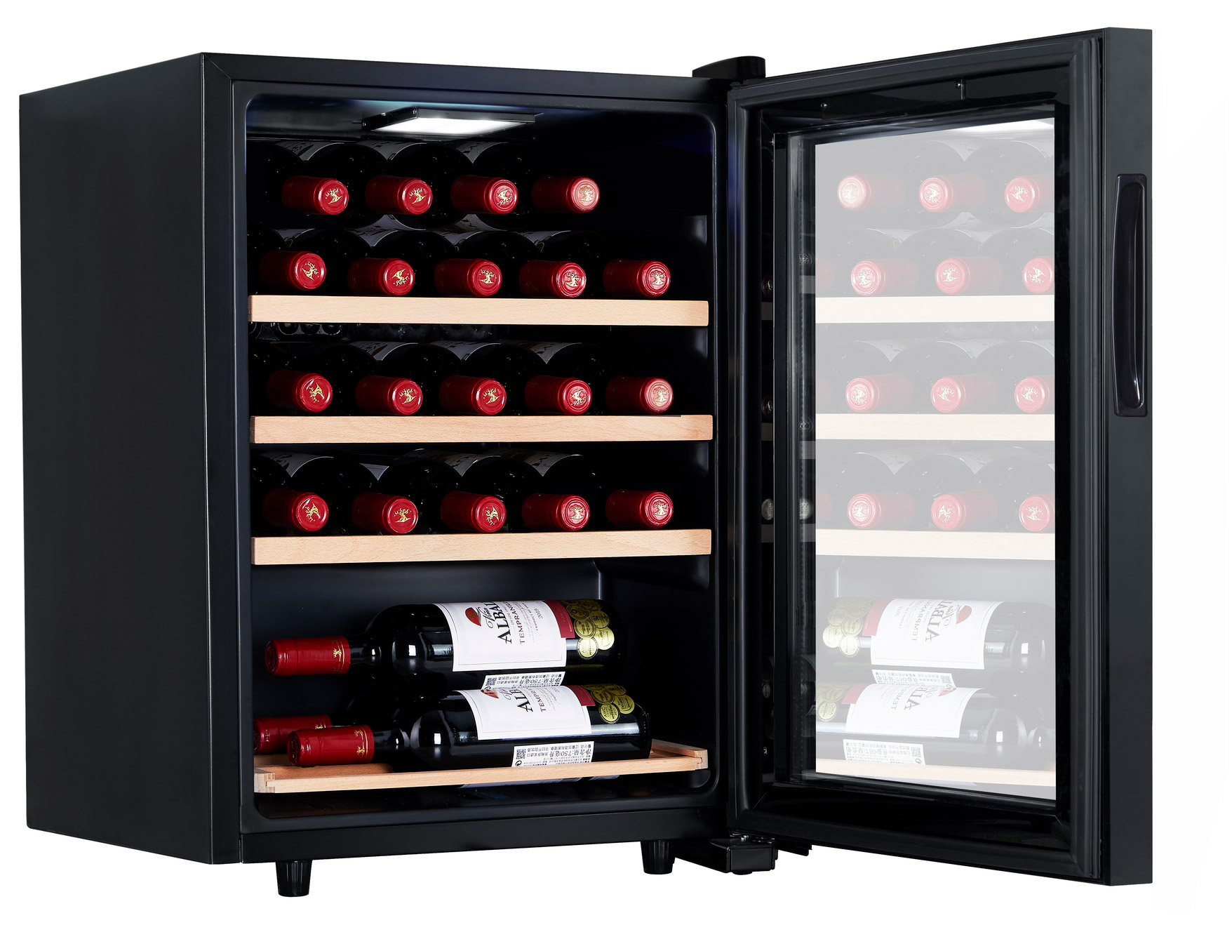 5352641 Винный шкаф Cellar Private CP023 черный STDN-0100187 - Вид №2