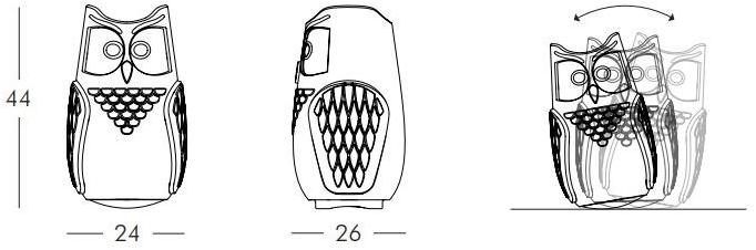 SLIDE Настольная лампа из полиэтилена sun-id-1385510 - Вид №6