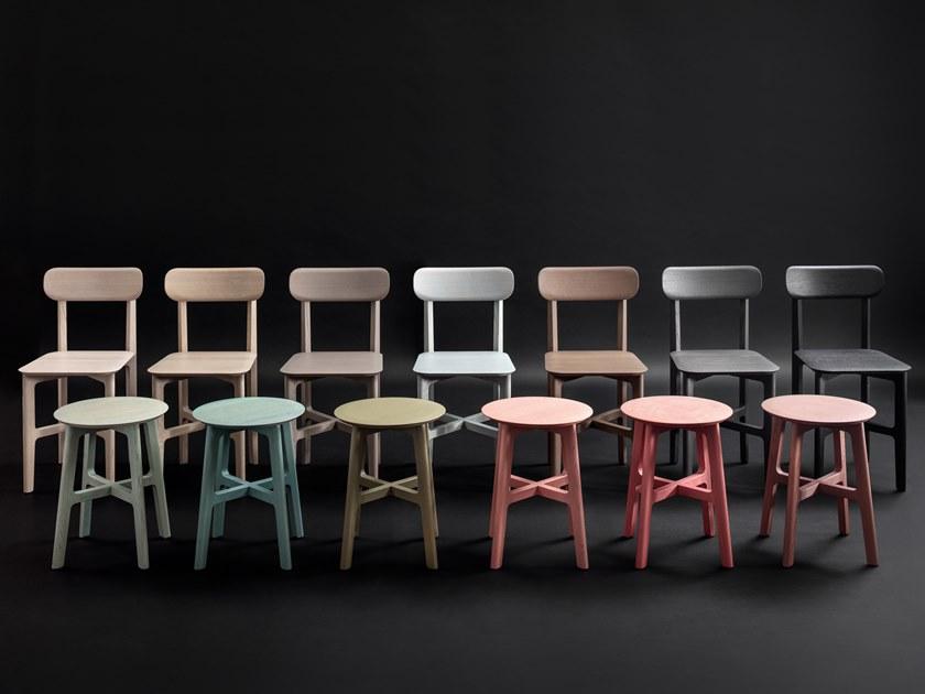 ZEITRAUM Низкий деревянный табурет 1.3 sun-id-1388310 - Вид №10