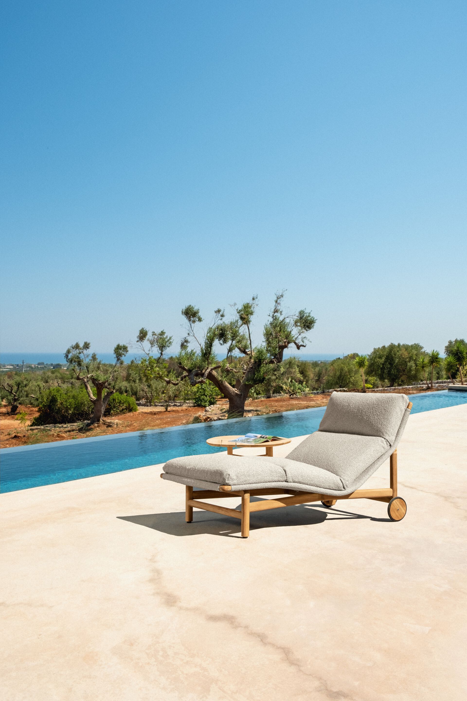 Тканевая откидная Садовая кровать с колесами Talenti Jun ARCH-00049153 - Вид №3