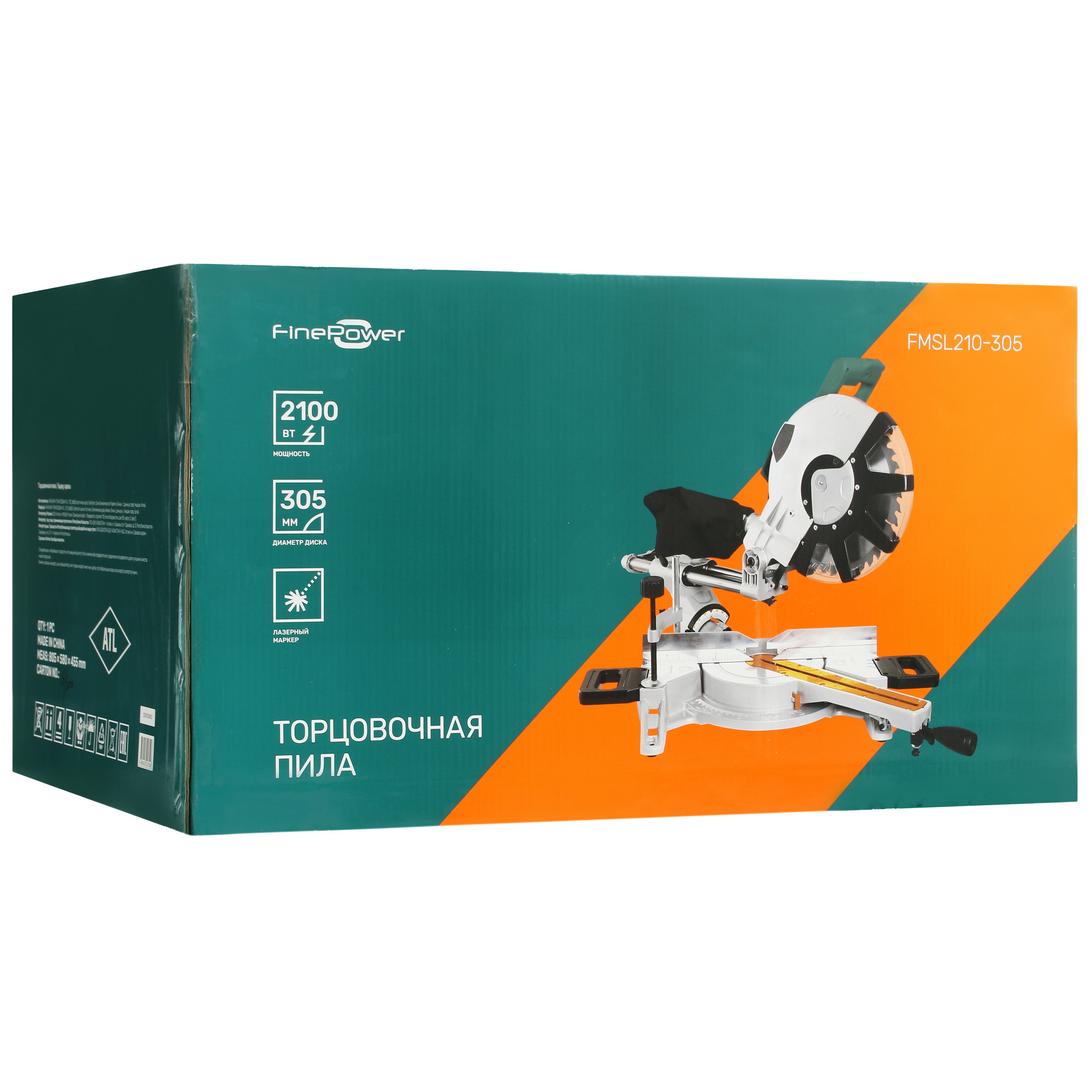 Торцовочная пила  FinePower FMSL210-305 5094253 STDN-0032791 - Вид №12