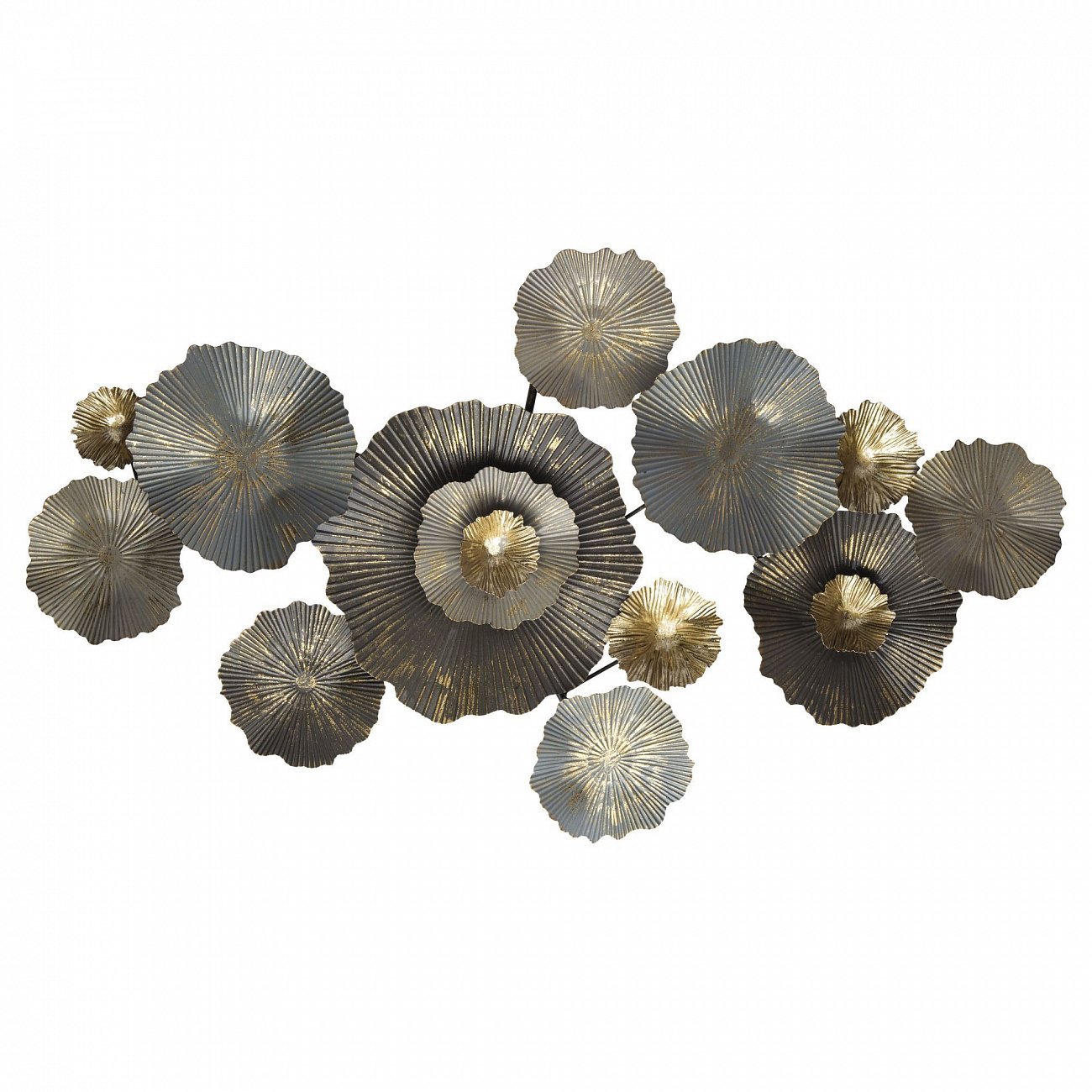 Панно настенное металлическое 92 см 93017 Tomas Stern TOMAS STERN  00-3865444 Серый;черный  - Вид №1