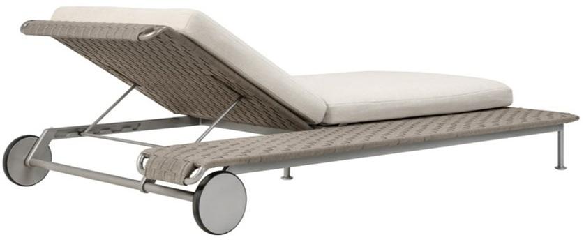 JANUS et Cie Садовый шезлонг с морской веревкой Gina sun-id-1353718 - Вид №3