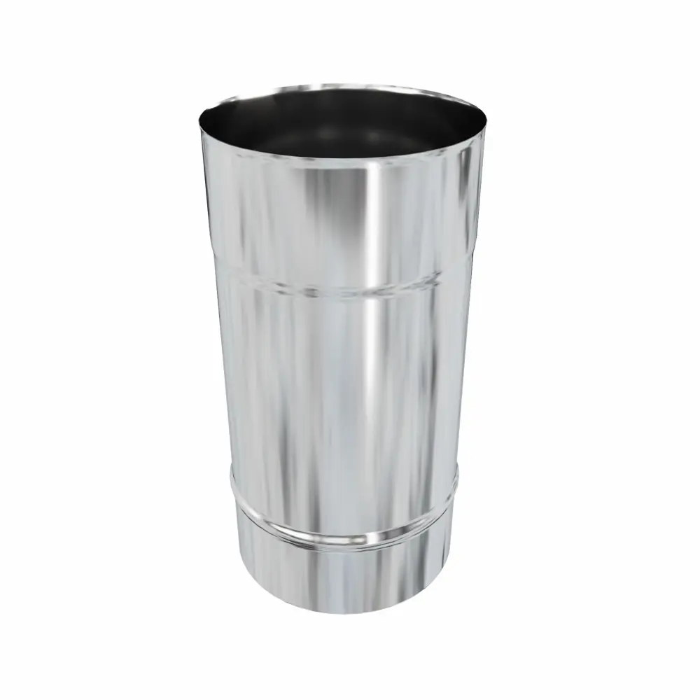 Труба для дымохода Коракс D135 0.25 м нержавеющая сталь 0.5 мм STLM-2162485