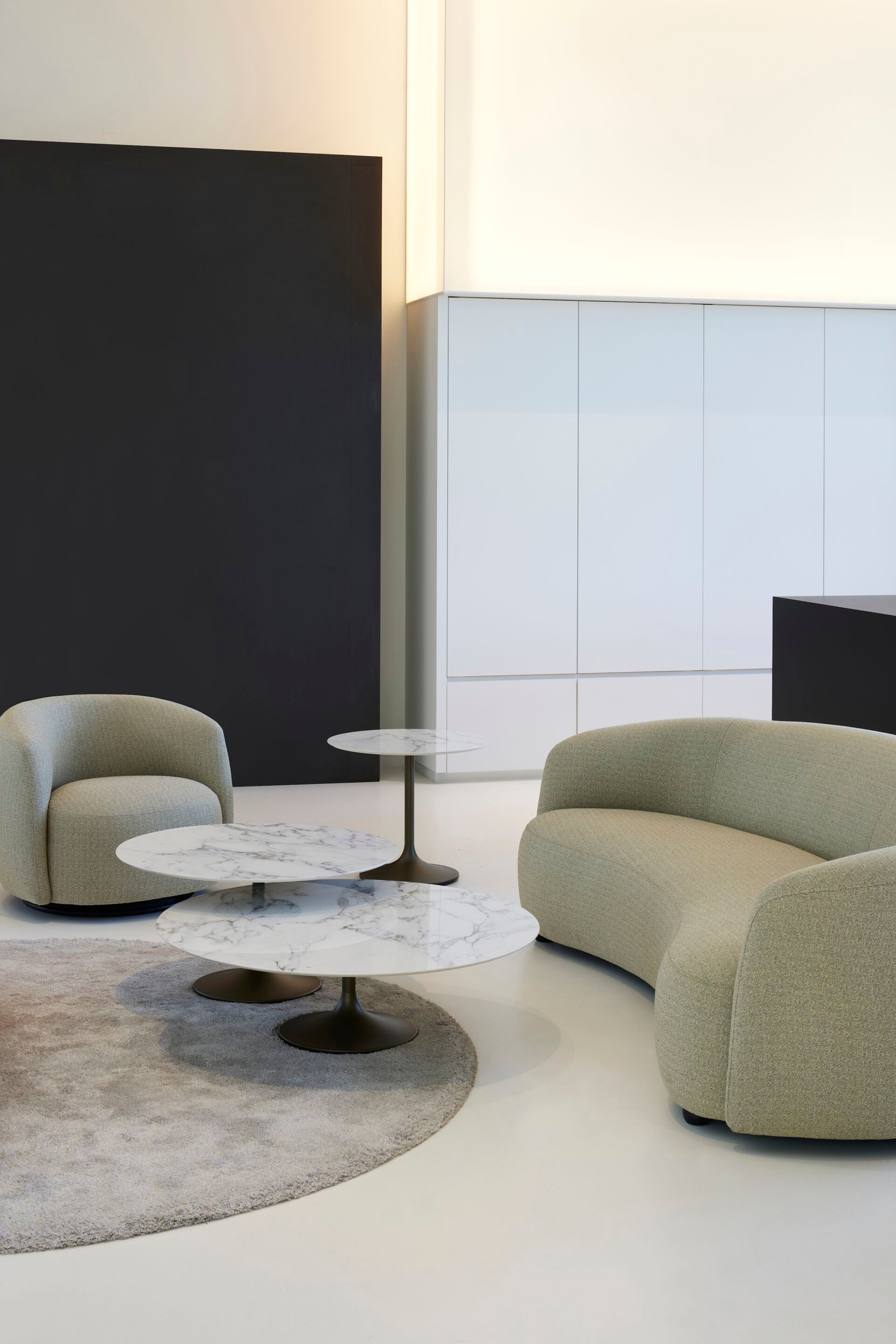 Круглый стол из Ксерамики Joli Central ARCH-00119340 - Вид №2