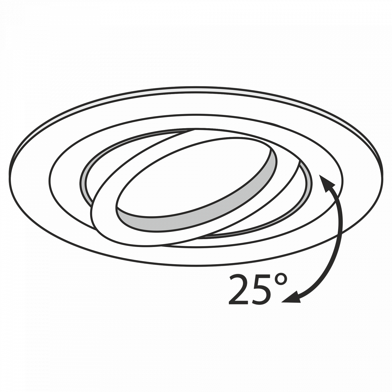 Встраиваемый спот черный Technical Atom DL023 TECHNICAL DOWNLIGHT 00-3957179 Черный  - Вид №1