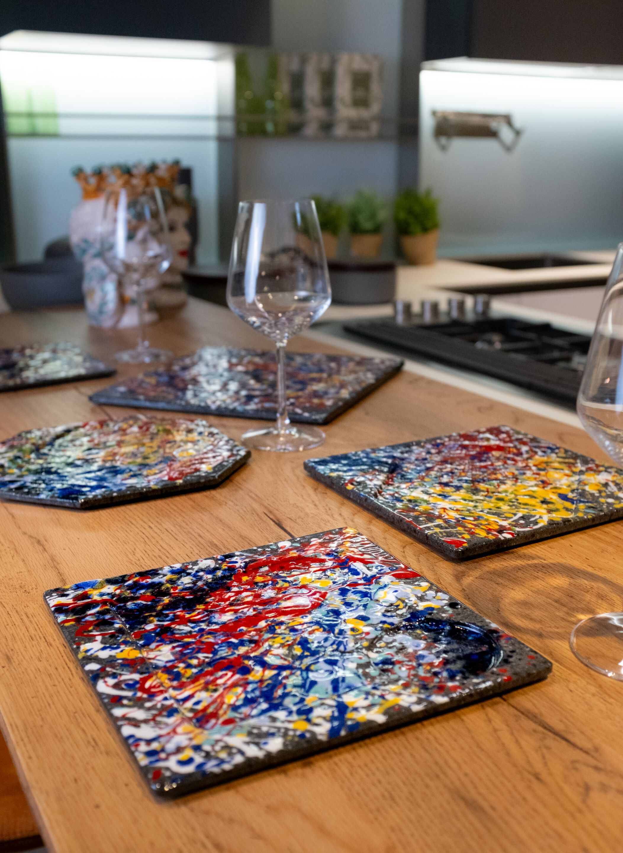 Блюдо из лавового камня Etnea Cuorelavico момент ARCH-00063763 - Вид №20