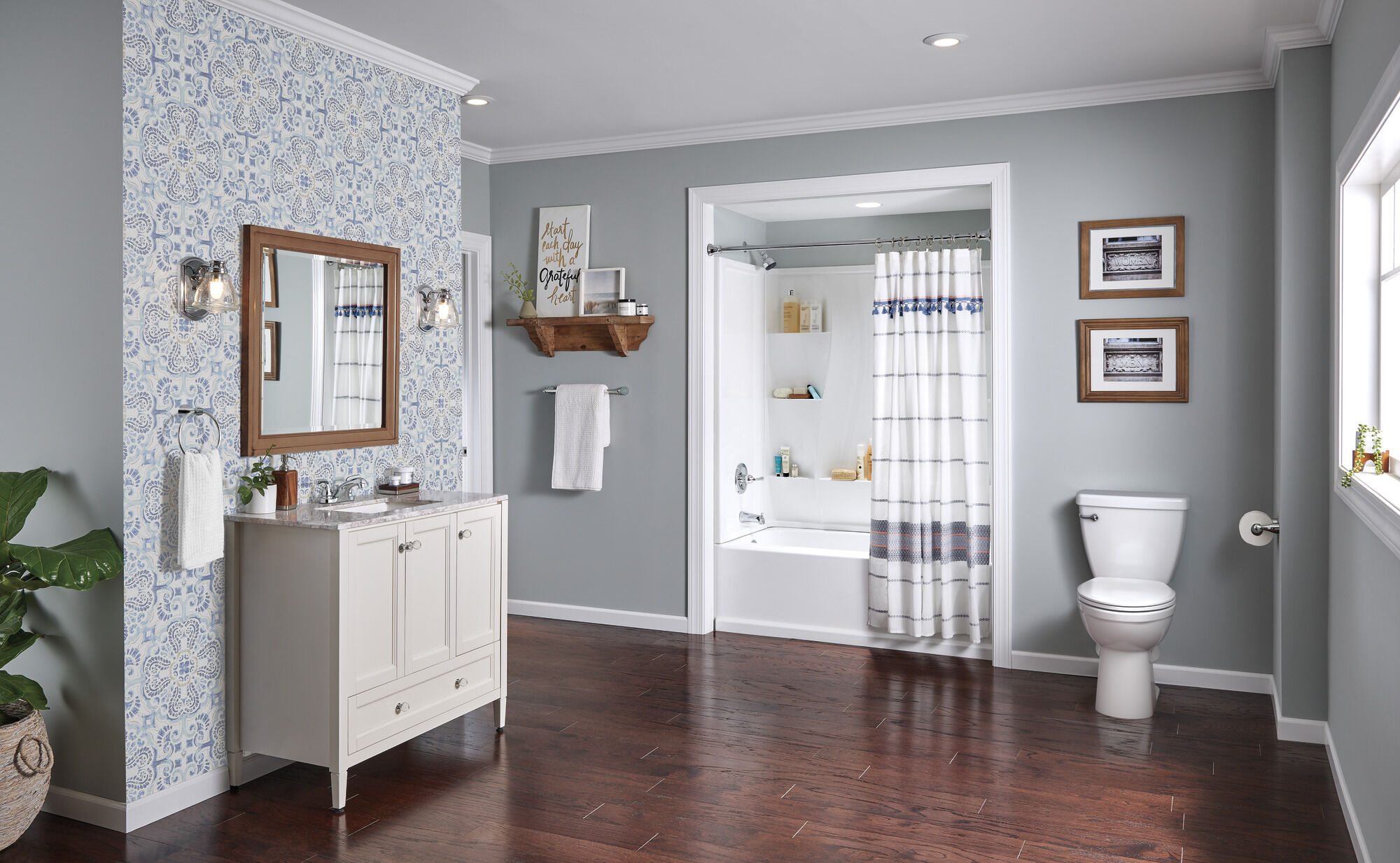 Ванна 60 x 32 дюйма - левый слив Delta Faucet 40034L - Вид №30