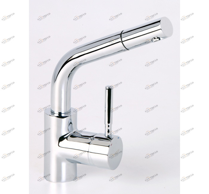 GENEBRE 65206 18 45 66 Single lever sink mixer with pull-out spout 