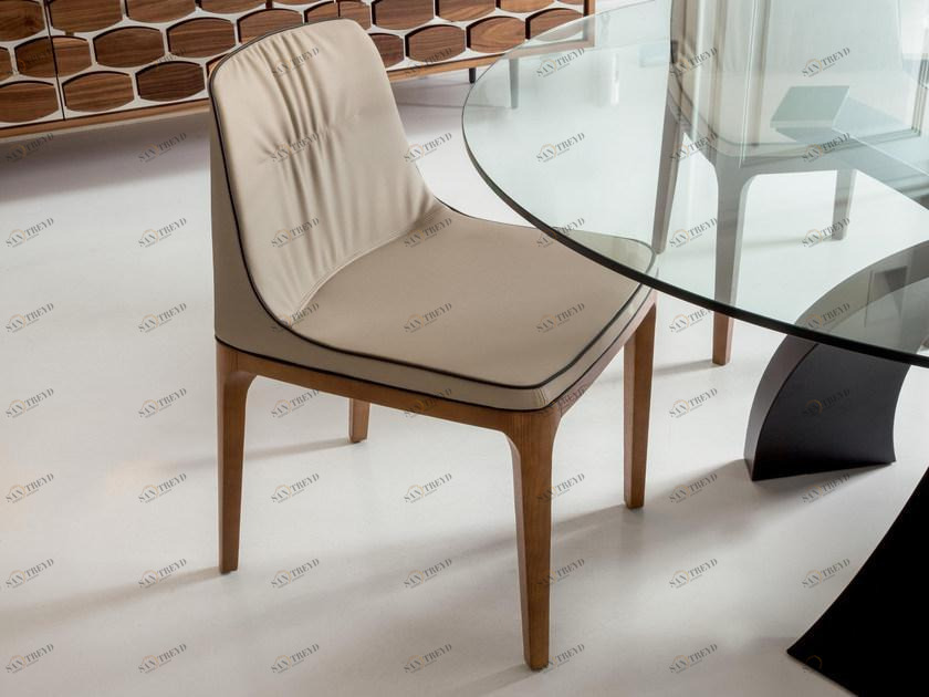 Tonin Casa Мягкое кожаное кресло Mivida sun-id-1380713