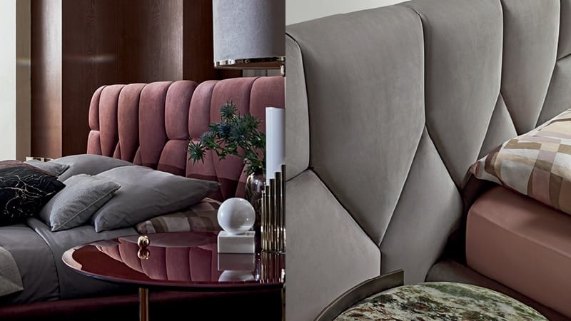 Двуспальная кровать из ткани с мягким изголовьем OPERA CONTEMPORARY DOROTHY ARCH-00085998 - Вид №3