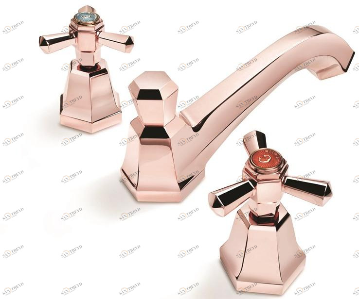 RUBINETTERIE STELLA Смеситель для раковины на 3 отверстия Eccelsa 3224p