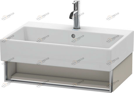VA602609191 Тумбочка подвесная Vero Air #VA6026 684 x 431 мм Серо-коричневый декор Duravit