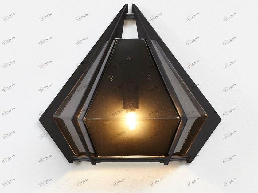 GABRIEL SCOTT Светодиодный настенный светильник из стали и стекла Harlow sun-id-1413456