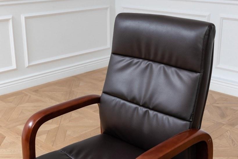 Arrediorg.it® Мягкое кресло из экокожи с высокой спинкой sun-id-1420382 - Вид №3