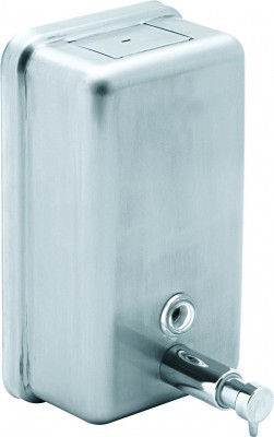 140107002 Дозатор жидкого мыла из нержавеющей стали, вертикальный Eca  - Вид №1