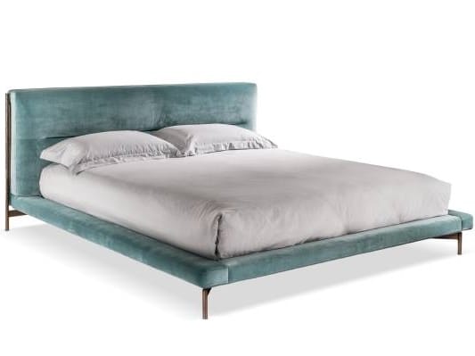 Бархатная кровать с мягким изголовьем Cantori SHANGHAI ARCH-00035120