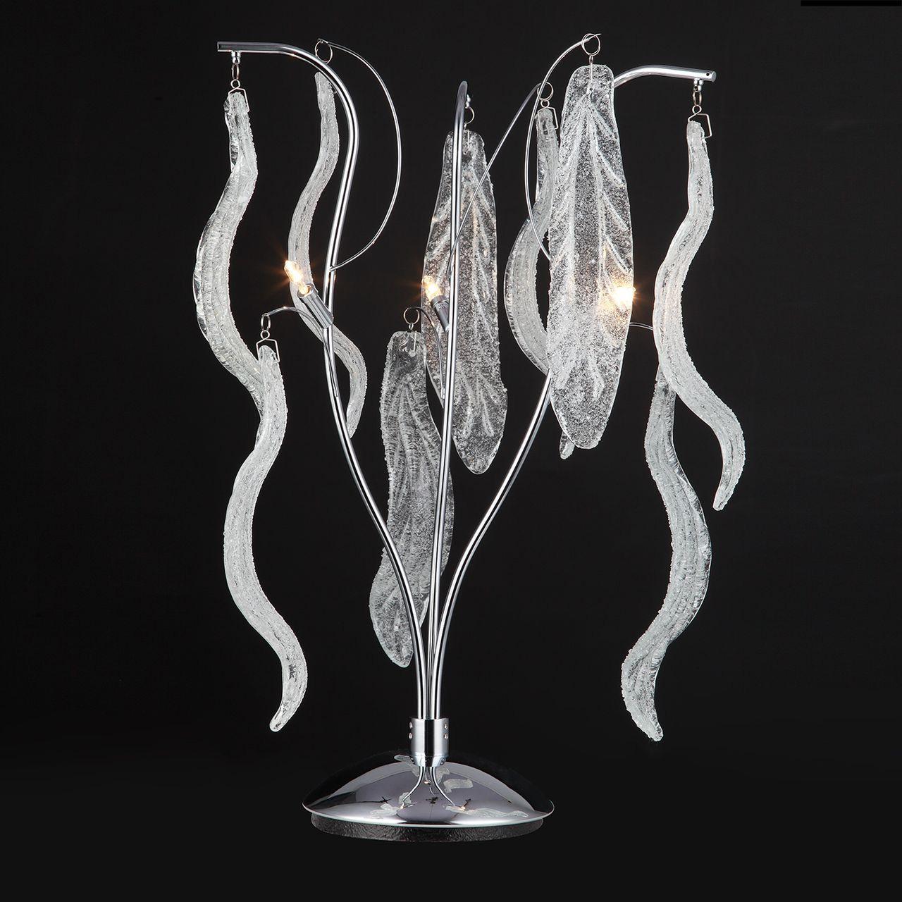 Настольная лампа Lightstar Vetro Сristallo 793934 LIGHTSTAR ИНТЕРЬЕРНЫЕ 138528 Прозрачный;хром  - Вид №2