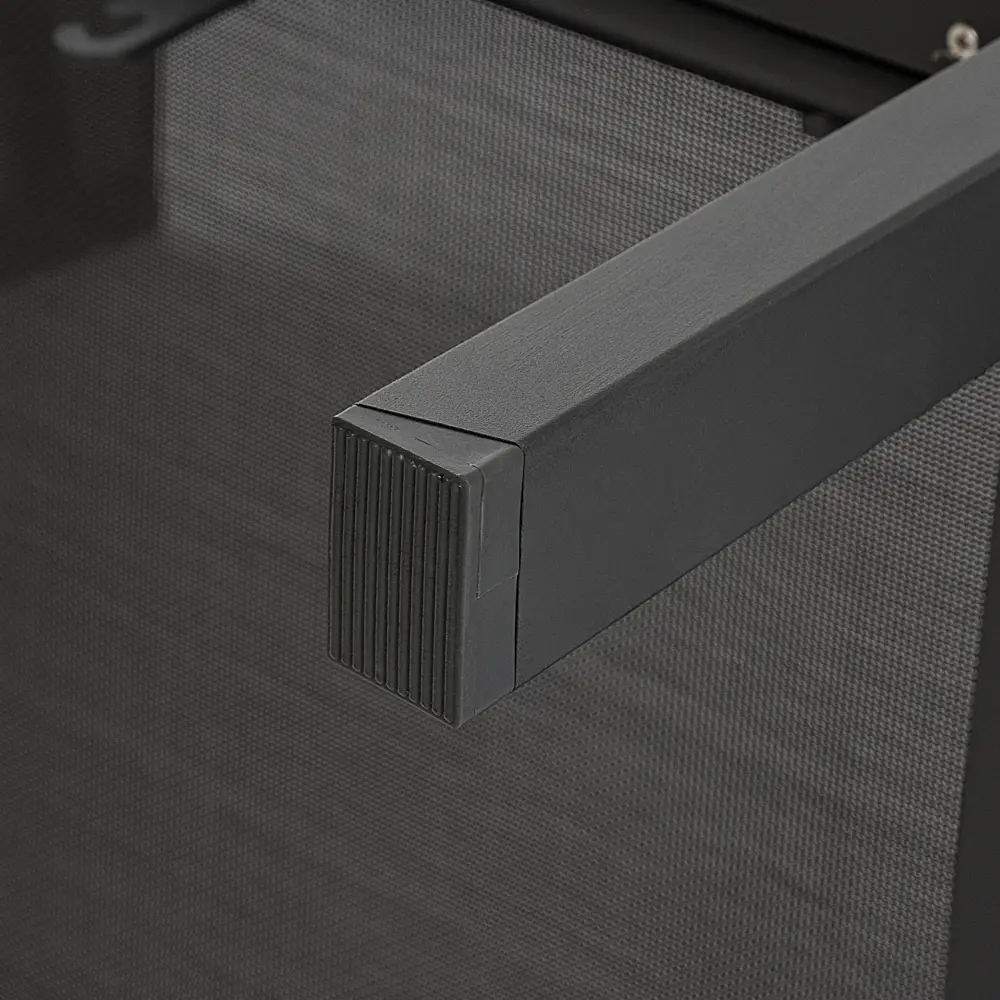 Шезлонг BEGINIA Kreo 191x60x30.5 см алюминий серый STLM-2079858 - Вид №10