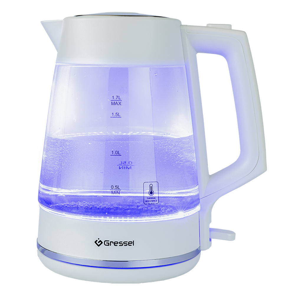 9256874 Электрочайник Gressel RGRK-771114 белый STDN-0082452