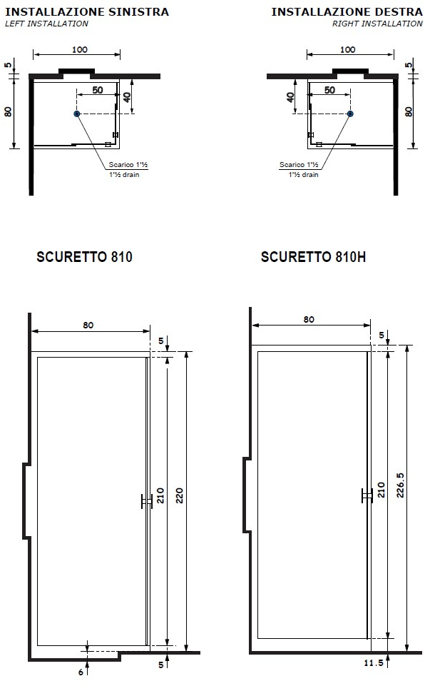 Gruppo Treesse Прямоугольная душевая кабина из стекла с поддоном Sistema doccia sun-id-1354076 - Вид №8