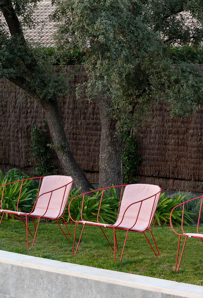 iSimar Садовое кресло из стали с подлокотниками Olivo 8083 - Вид №15