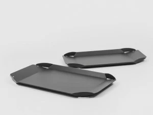 Danese Milano Поднос из алюминия с порошковым покрытием