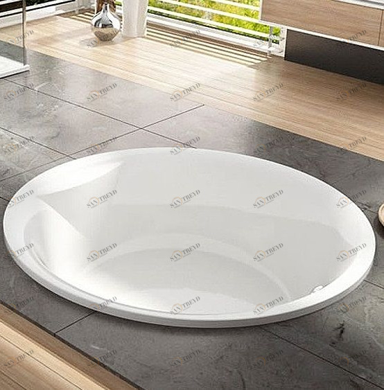 Ванна встраиваемая TONDO 170 см с гидромассажем Laola II HOESCH 6630