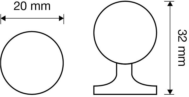 LINEA CALI' Ручка из латуни с кристаллами swarovski® Crystal 200pb0020/30/40 - Вид №4