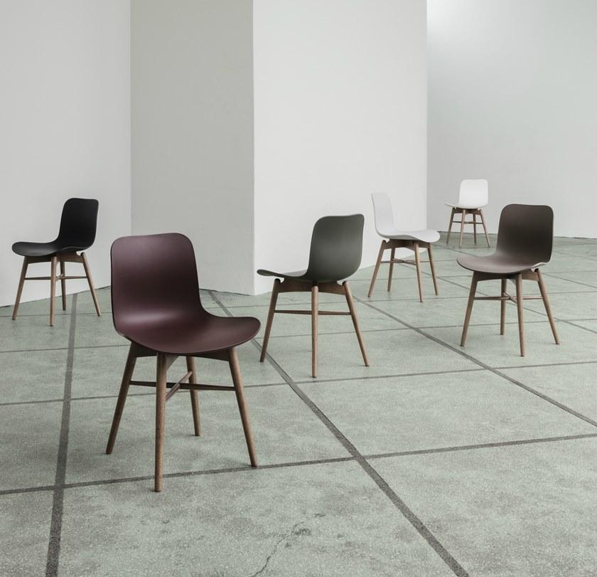 NORR11 Пластиковый стул на буковых ножках Langue sun-id-1377175 - Вид №1