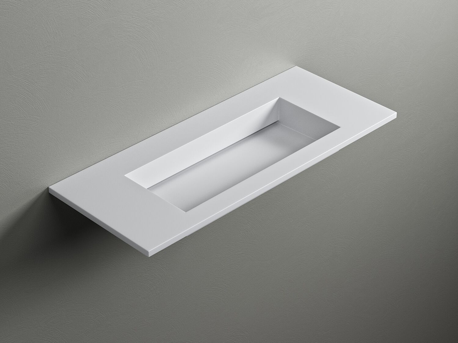 Прямоугольная раковина Corian® с столешницей Acquapazza Corian ® elements ARCH-00009477