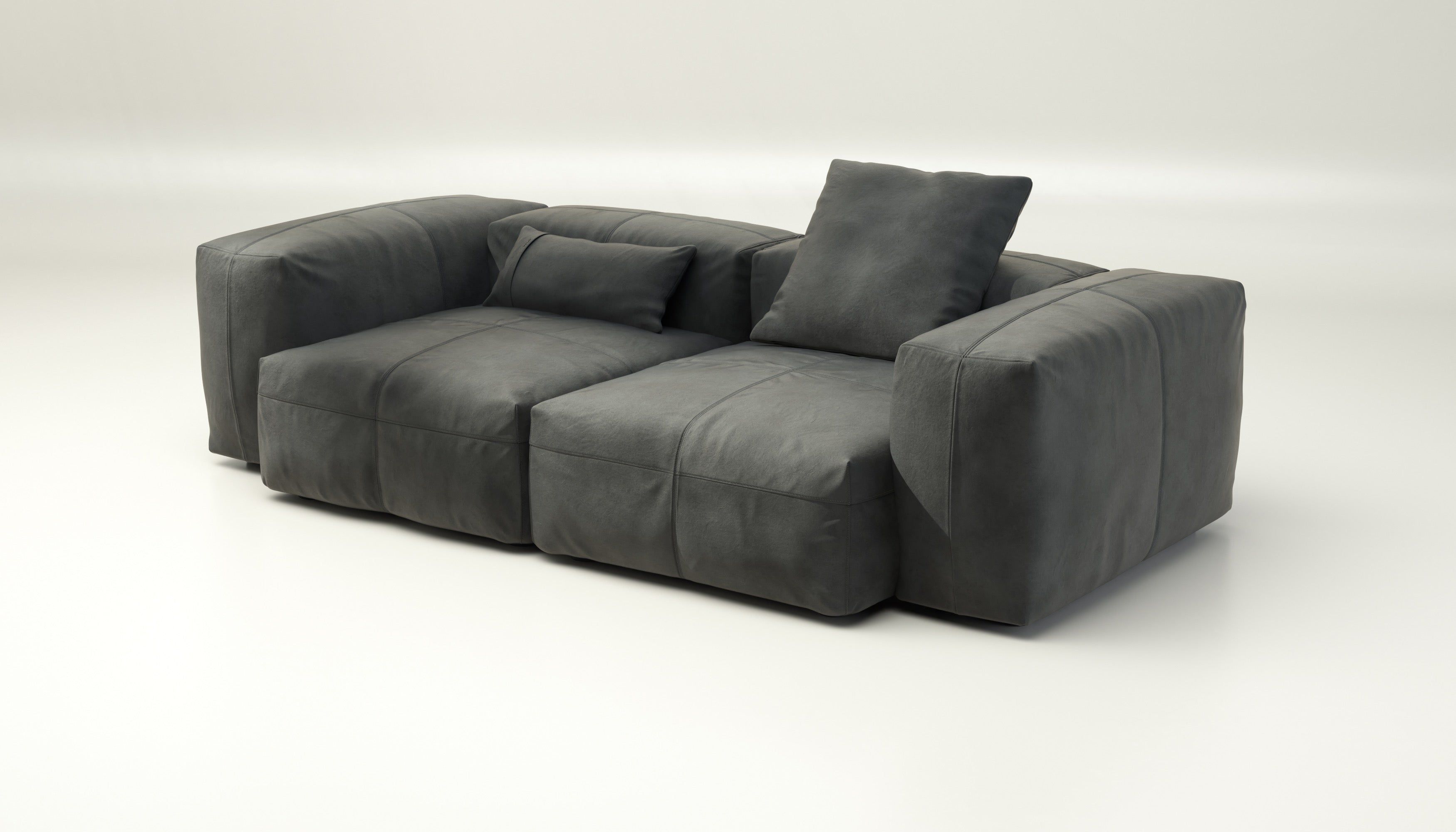 Кожаный модульный диван vetsak Leather ARCH-00007385 - Вид №4