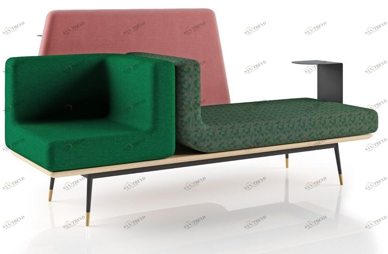 Cider Edition Модульный диван в ткани по контракту sun-id-1369909