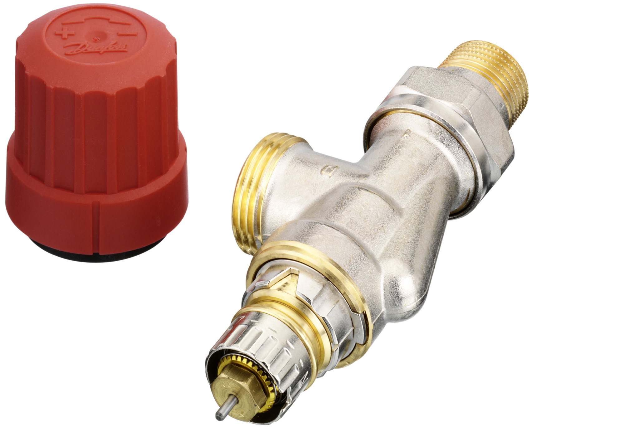 Danfoss Клапан RTR-N/RA-N для двухтрубной системы отопления Клапан RA-N 15 угл., наружн. резьба 013G4201  - Вид №27