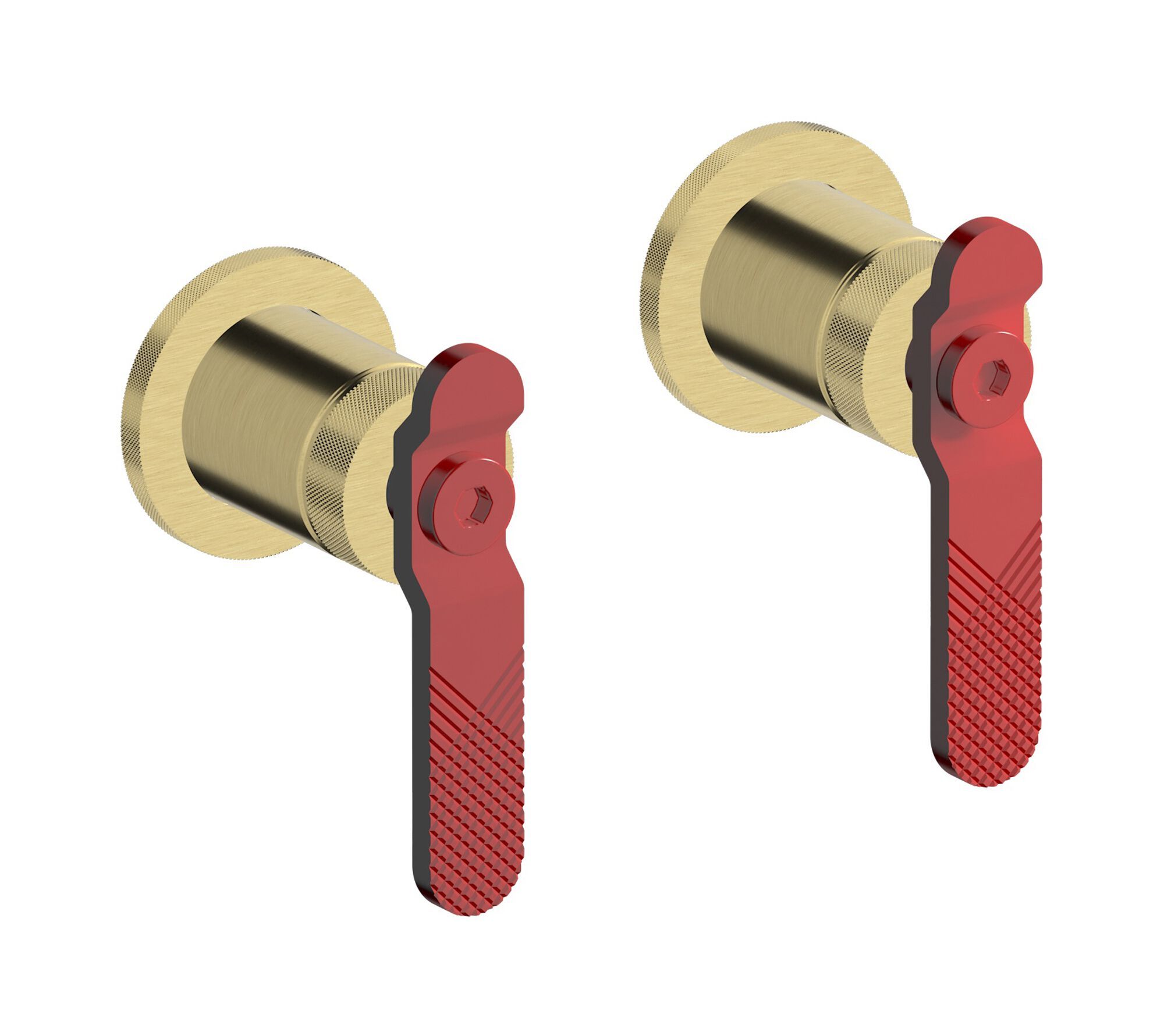 Встраиваемый смеситель для душа с 2 отверстиями IB Bold ARCH-00087039 - Вид №11