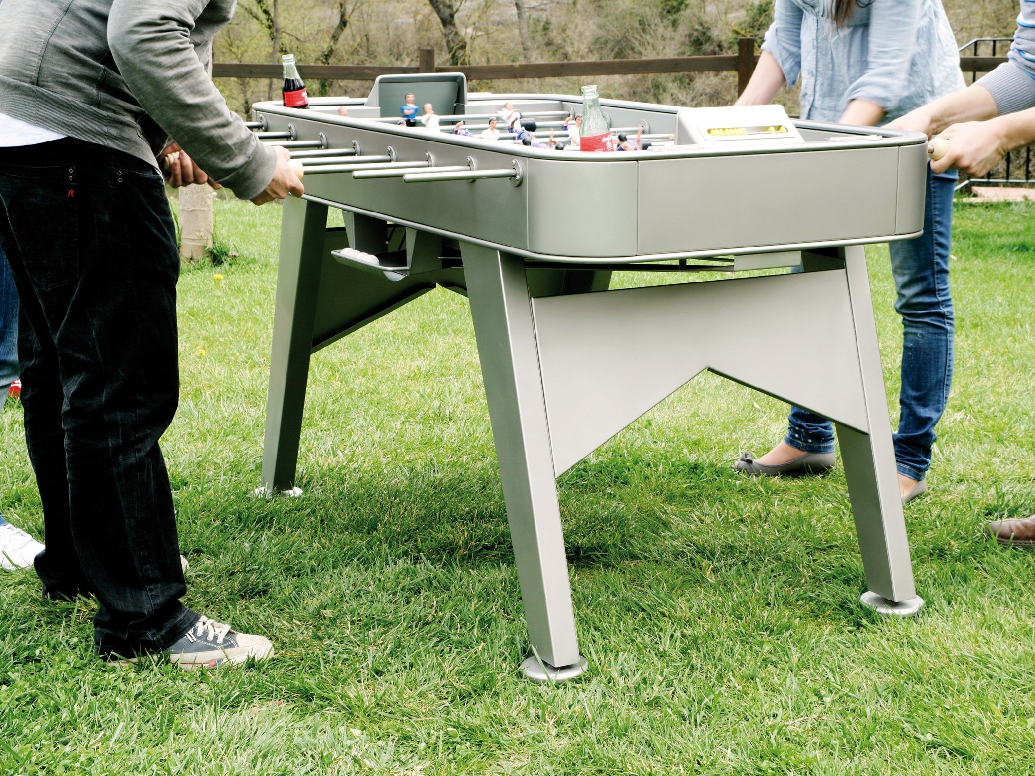 Нержавеющая сталь Calciobalilla для внутреннего и наружного применения RS Barcelona RS2 OUTDOOR FOOTBALL TABLE ARCH-00142407 - Вид №12