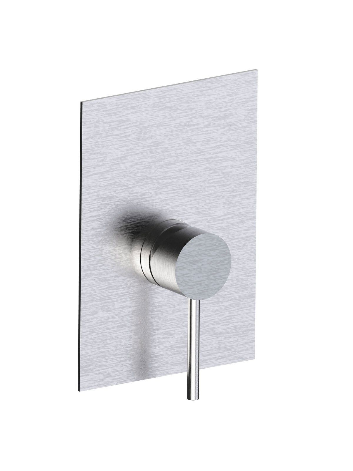 Однорычажный смеситель для душа из нержавеющей стали с пластиной Rubinetterie Frattini Pepe XL 316 ARCH-00087851 - Вид №4