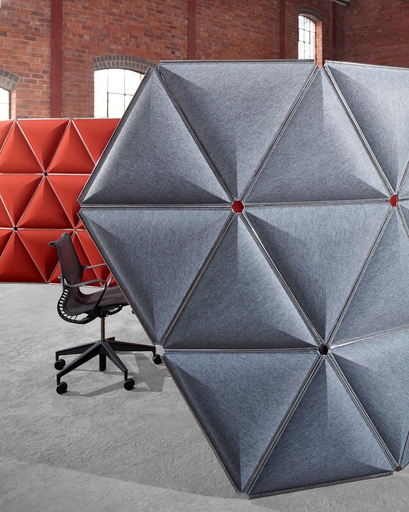 Herman Miller Эргономичное вращающееся офисное кресло из ткани с подлокотниками Setu sun-id-1496901 - Вид №7