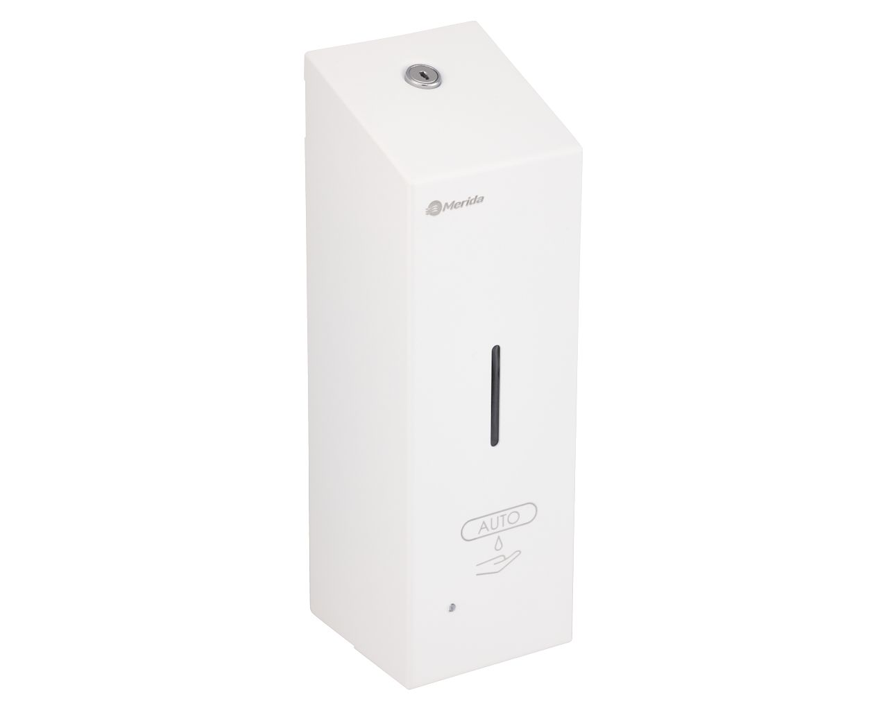 DSB220 Бесконтактный автоматический дозатор пенного мыла STELLA AUTOMATIC SLIM WHITE LINE для одноразовых стержней 800 мл, белый Merida  - Вид №8