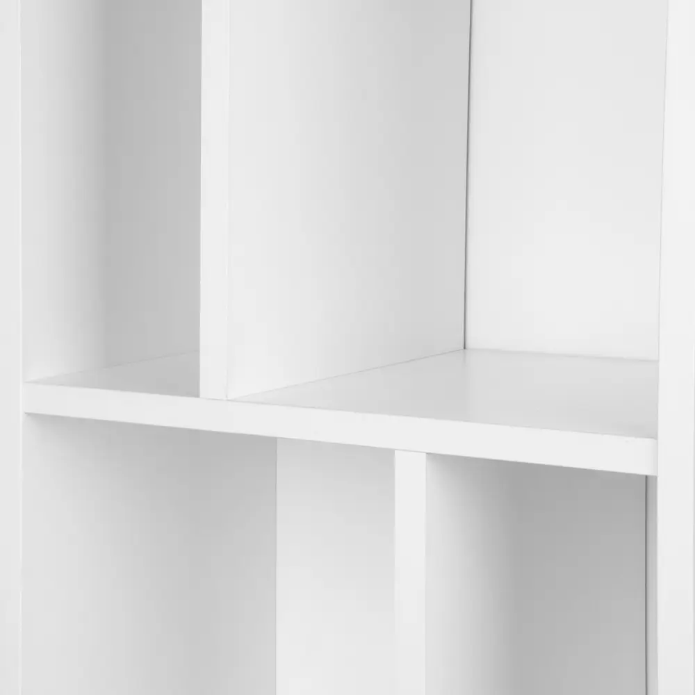 Стеллаж настенный 116x26.3x38 см ЛДСП цвет белый 82253625 STLM-2152452 Santreyd  - Вид №2