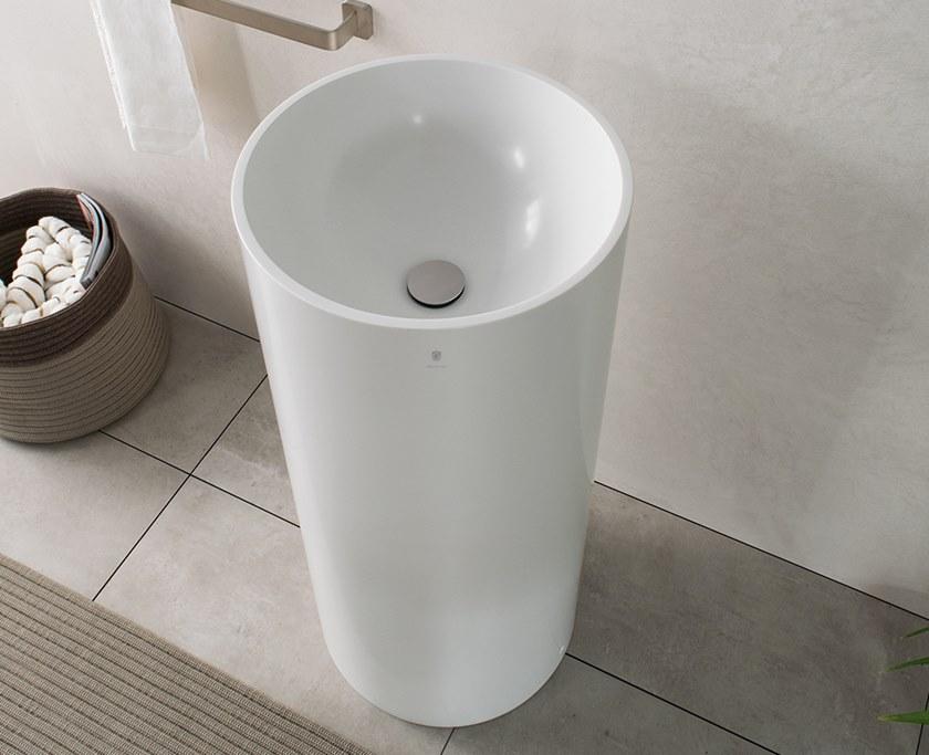 Fu92co035 Напольная раковина стоящая овальная GUGLIELMI  - Вид №2